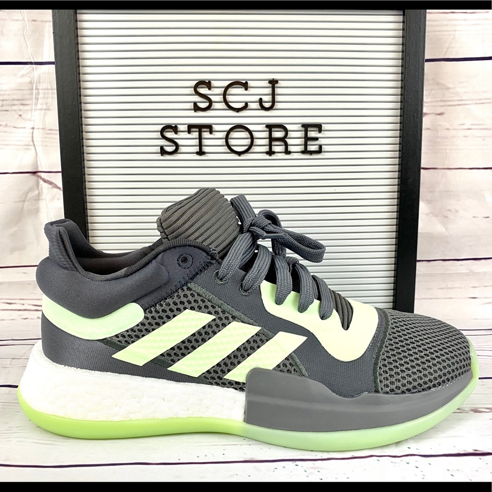 Adidas Marquee Boost Low Mens Carbon Basketball
